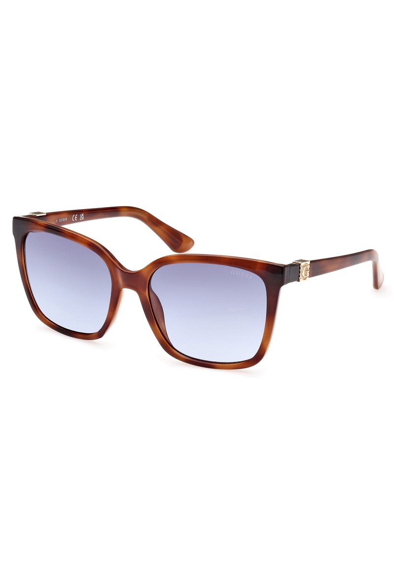 Guess QUADRATISCHE FORM - Aurinkolasit - havanna blonde