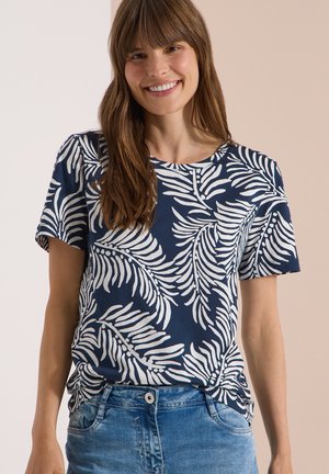 Cecil, T-SHIRT MIT RUNDHALS UND PRINT - T-shirt imprimé - universal blue