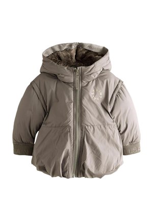 REGULAR FIT - TIERRA SPLIT HOOD - Zimná bunda - silver