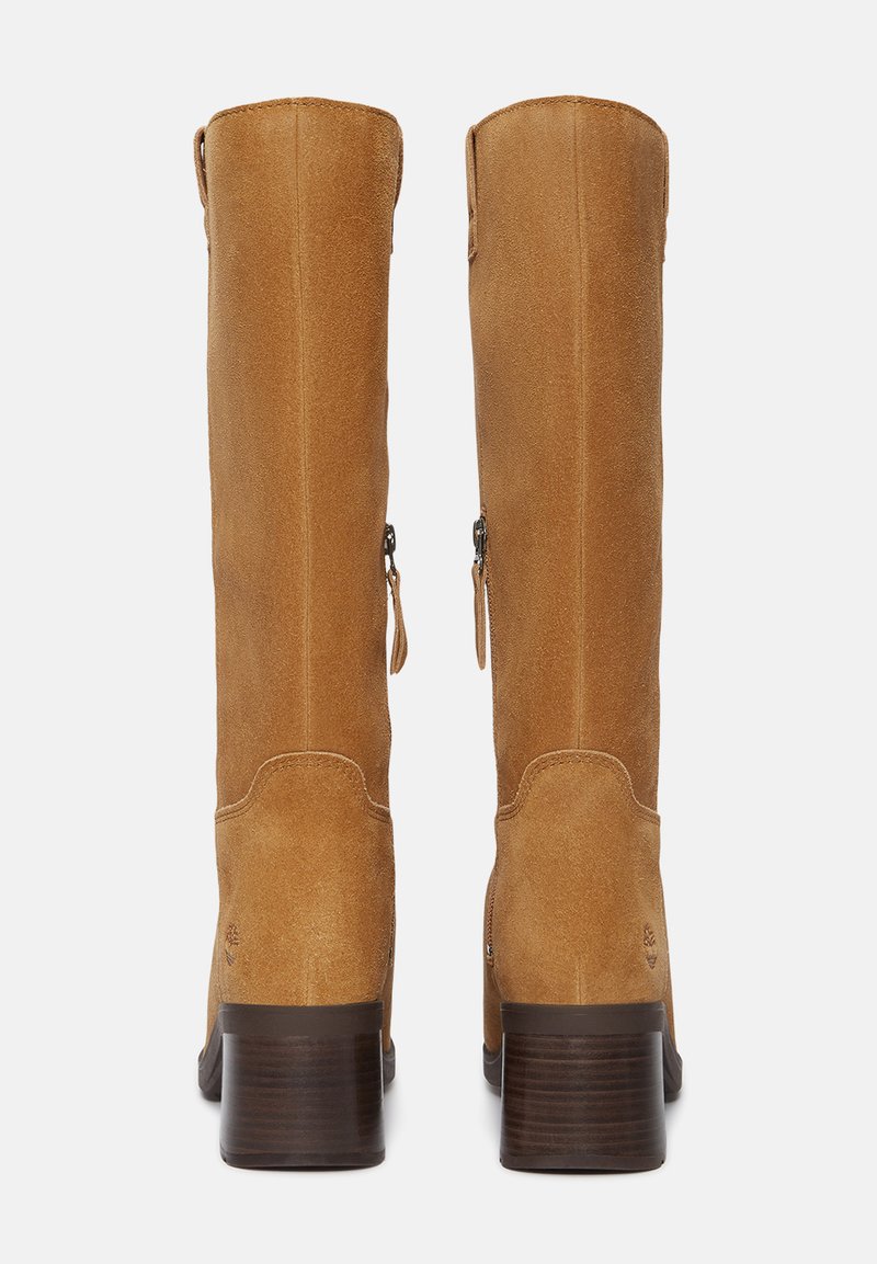 Timberland TALL ZIP UP - Vysoká obuv - medium brown