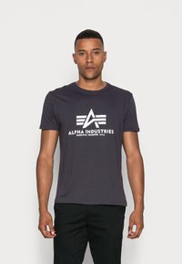 Alpha Industries - T CAMO - Tricou cu imprimeu - iron grey Imagine miniatură 1