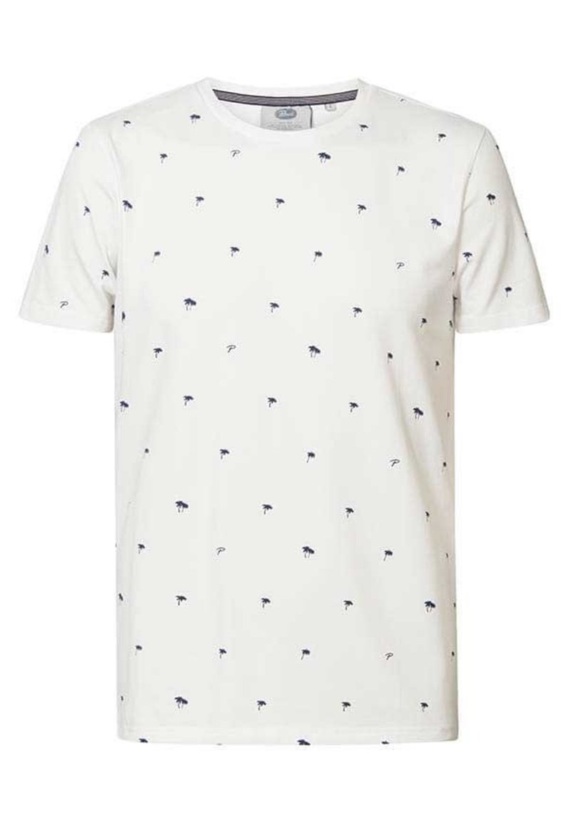 Herren T-Shirts basic | Petrol Industries SUMMERY T-Shirt print bright white/weiß - YK99969 Herren T-Shirts basic | Petrol Industries SUMMERY T-Shirt print bright white/weiß - YK99969
