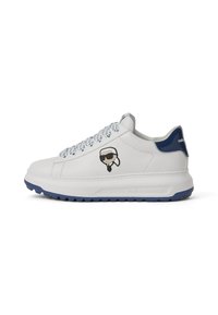 KARL LAGERFELD SNEAKER IKON KAPRI - Sneaker low - white blue