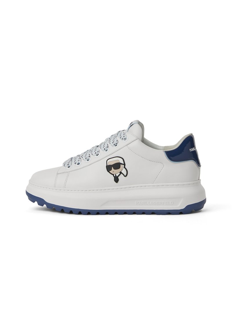 KARL LAGERFELD SNEAKER IKON KAPRI - Sneaker low - white blue