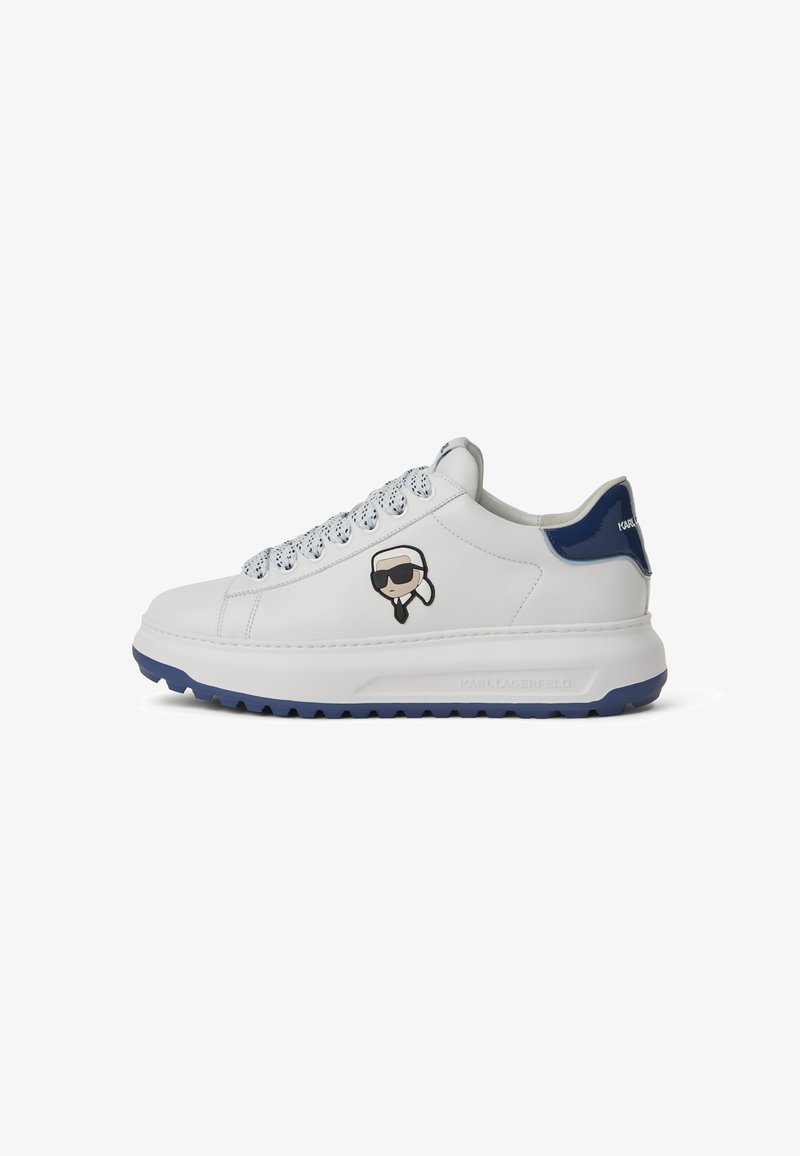 KARL LAGERFELD SNEAKER IKON KAPRI - Sneakers low - white blue