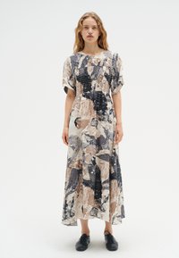 InWear ELITA - Maxikleid - graffiti wall grey/grau-meliert - Zalando.de