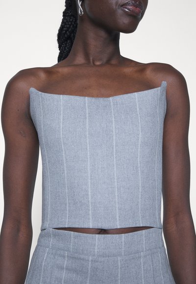 Ioana Ciolacu CORSET - Μπλούζα - grey