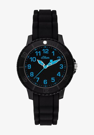 s.Oliver MIT COOLEN FARBDETAILS - Uhr - black