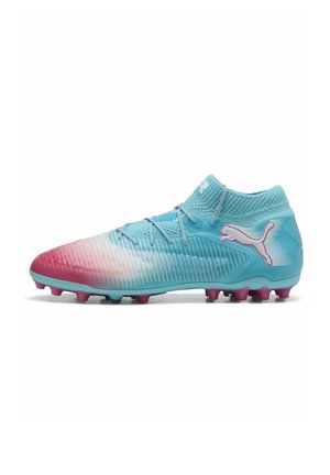 Puma FUTURE 8 ULTIMATE RE-CHARGE  - Voetbalschoenen voor harde ondergrond - hero blue- white-sunset pink