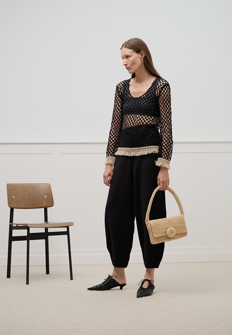 By Malene Birger Strickpullover schwarz