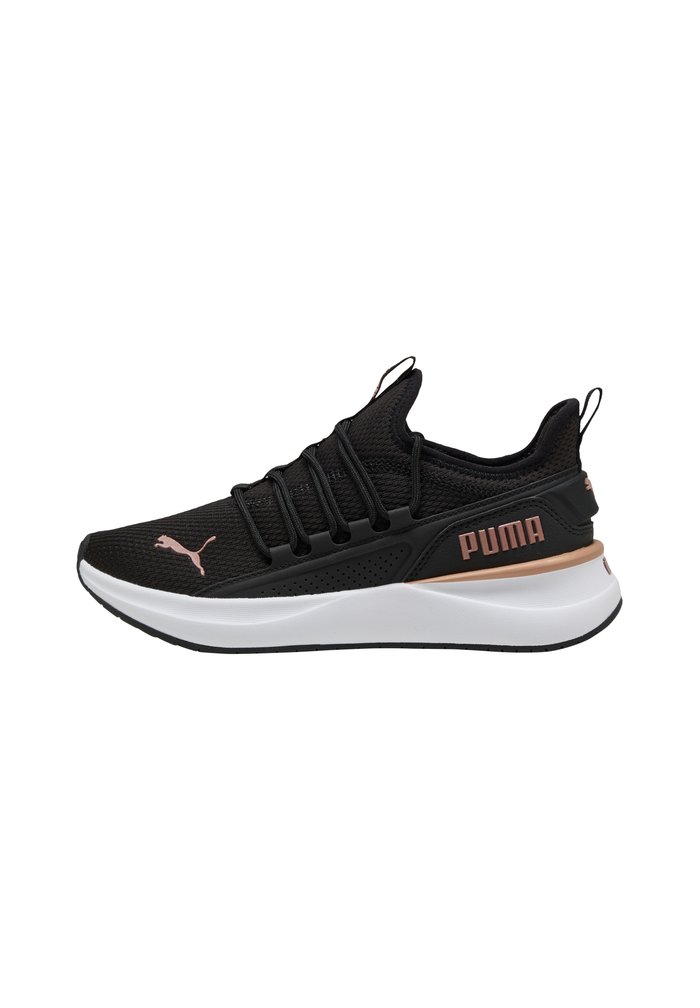 PUMA BASKET À LACETS SOFTRIDE CARSON 2 PULSE WNS - Trainers - noir - rose or Black
