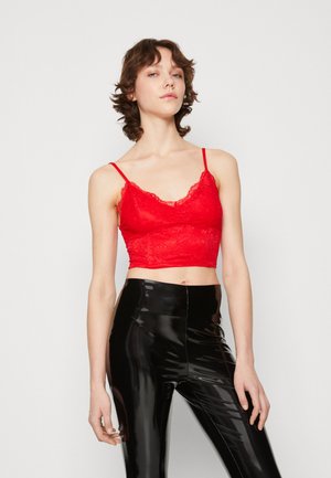 VILA VIMATTI CORSET - Top - flame scarlet