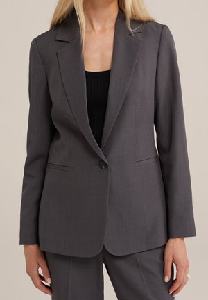 WE Fashion, Blazer - dark grey
