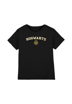 Cotton Soul, HARRY POTTER HOGWARTS ARC SMALL CREST UNISEX - Print T-shirt - black