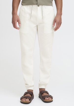 BHLENNIK LINEN MIX - Chino stiliaus kelnės - offwhite