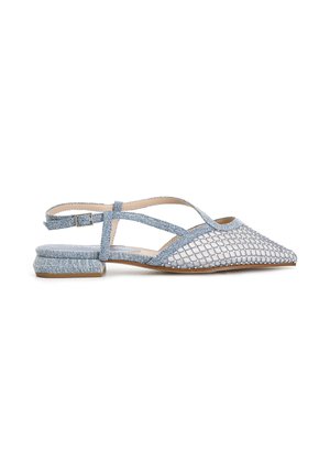 Ballerine sling - blue denim