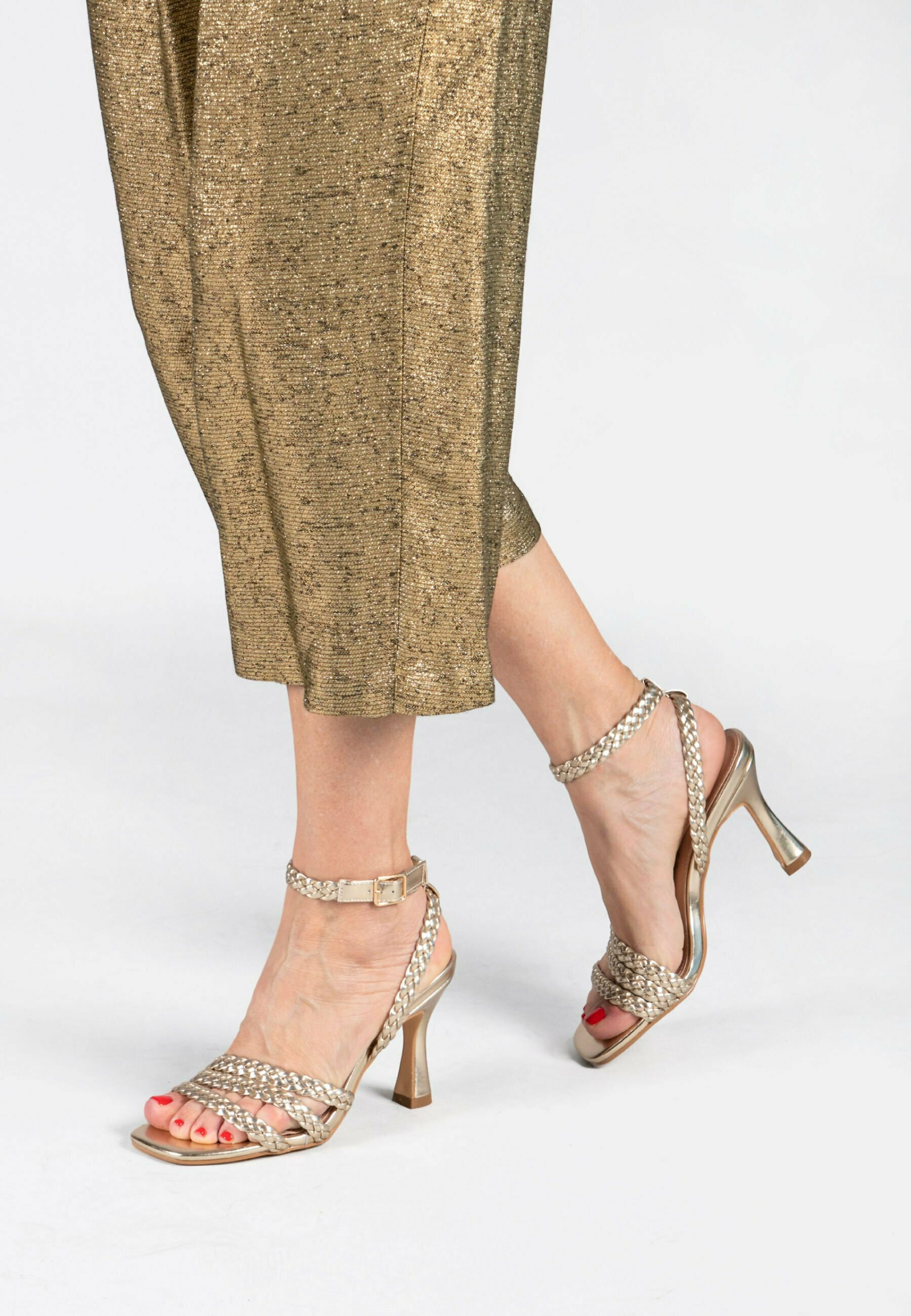 2 Go Fashion shoe 8018805 in rot/gold Sandalette | Schuhe Online-Shop