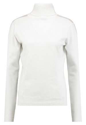 Stickad tröja - white