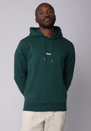 watapparel NOPE - Sweat à capuche - glazed green