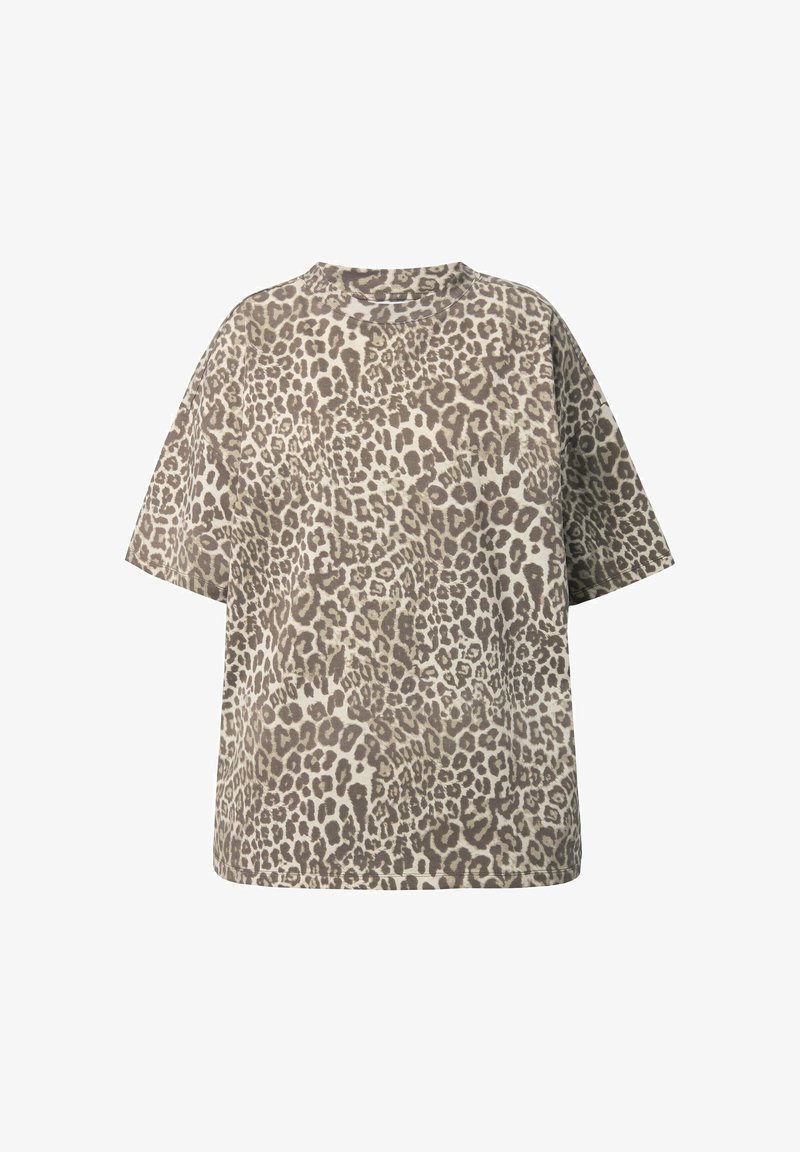 Studio Untold SHAPE LEO T-Shirt print pale champagne/beige