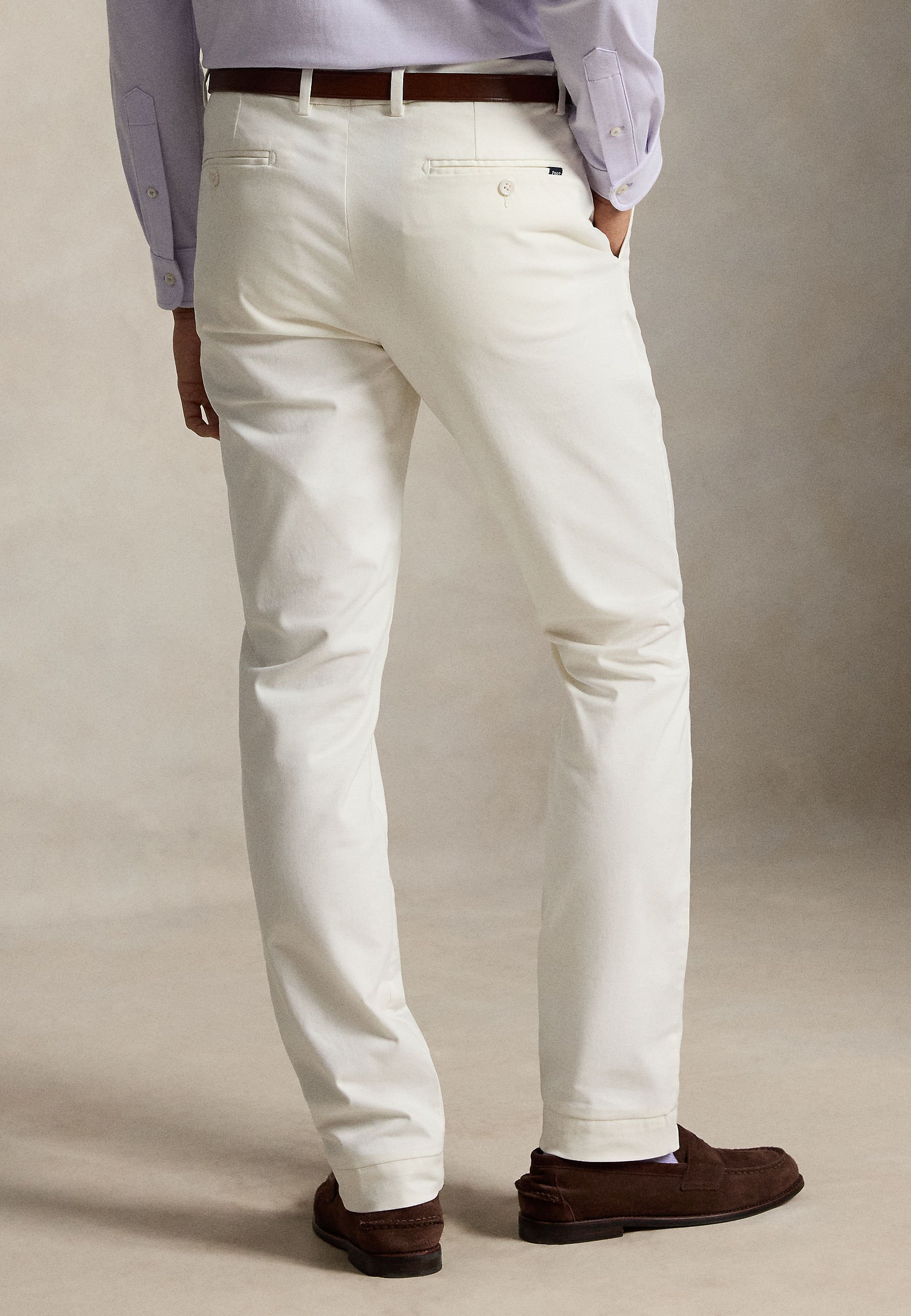 Polo Ralph Lauren JARRETT SLIM FIT SATEEN PANT - Chinos - deckwash
