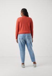 Tommy Hilfiger Curve STITCH - Jumper - terra red