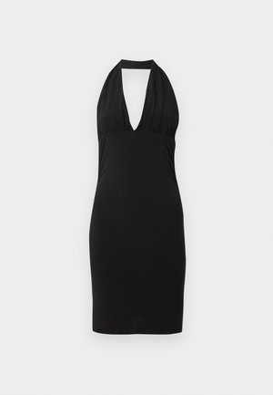 Noisy May, NMBELLA HALTER SHORT DRESS - Robe en jersey - black