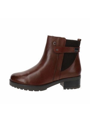 Stivaletti con plateau - marrone
