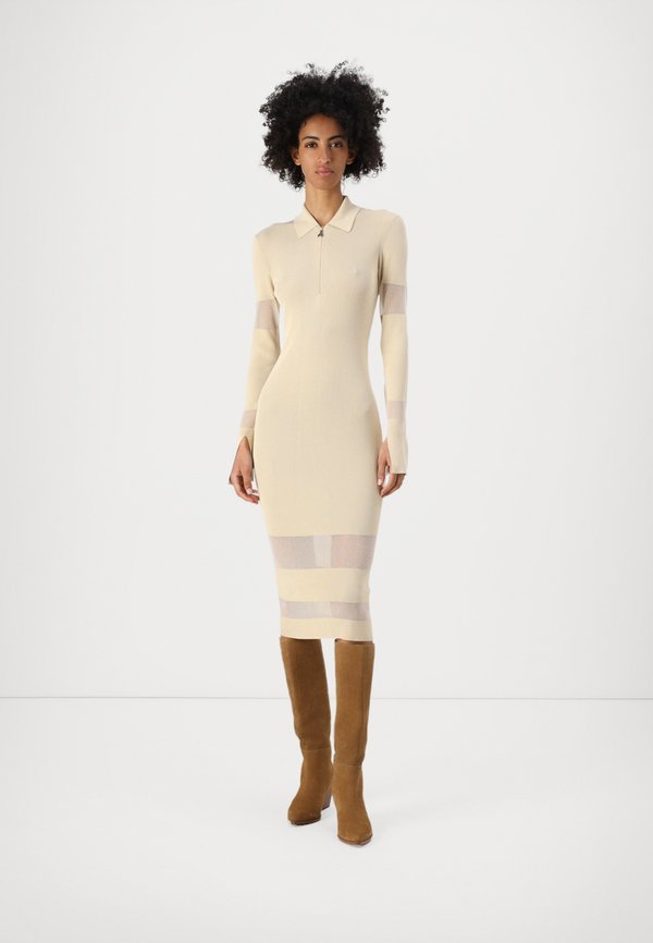DRESS - Jumper dress - modern beige