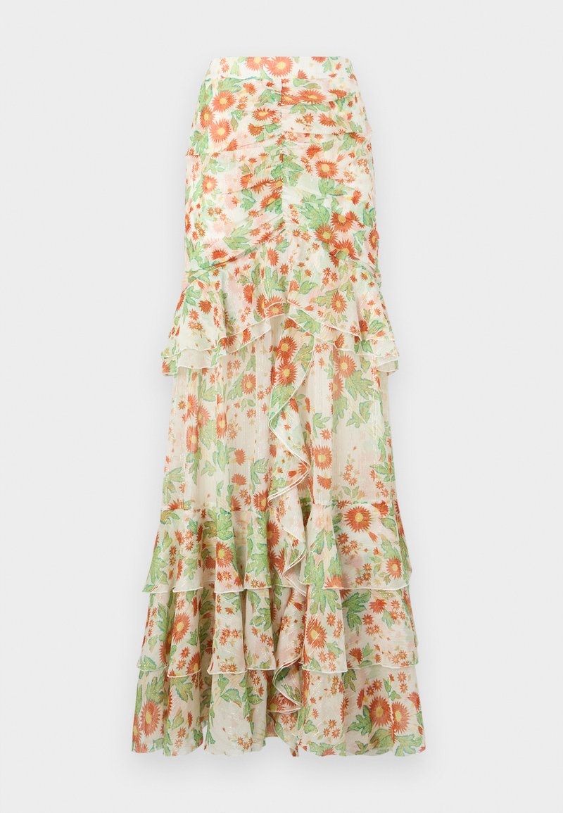 Diane von Furstenberg Maxirok crème Diane von Furstenberg Maxirok crème