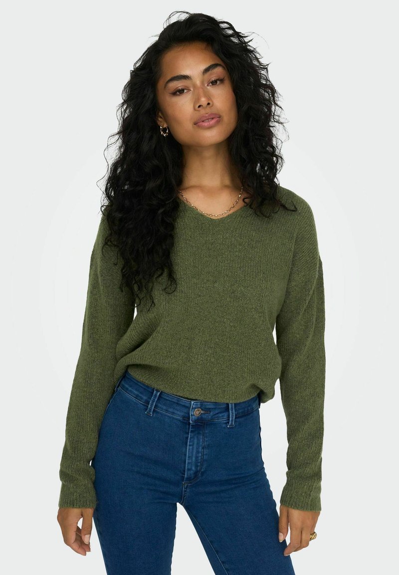 ONLY CAMILLA ciemnozielony