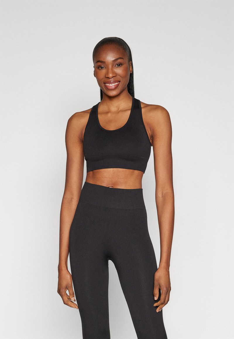 Pomm'Poire Brassières De Sport Soutien-gorge à Armatures Grand Maintien Gris Paix Femme Noir Pomm'Poire Brassières De Sport Soutien-gorge à Armatures Grand Maintien Gris Paix Femme Noir