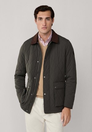 QUILTED - Übergangsjacke - deep green