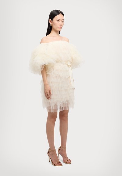 Ida Sjöstedt EXCLUSIVE CRYSTAL DRESS - Cocktailkleid/festliches Kleid - ivory