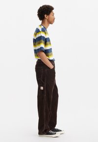 Levi's® Workwear CARPENTER UNISEX - Laisvi džinsai - black coffee