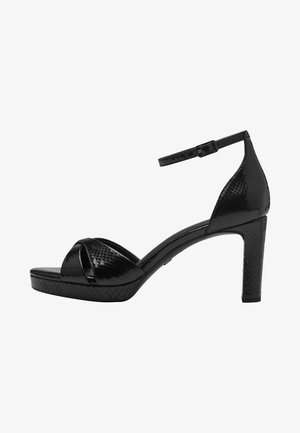 Tamaris, Sandales à talons hauts - black