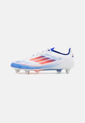 F50 ELITE SOFT GROUND - Soft-ground football boots - footwear white/solar red/lucid blue