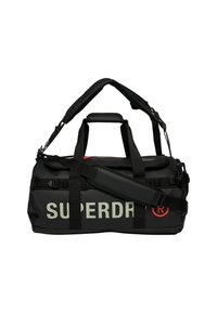 Superdry & Co TARP BARREL - Borsa da viaggio - black