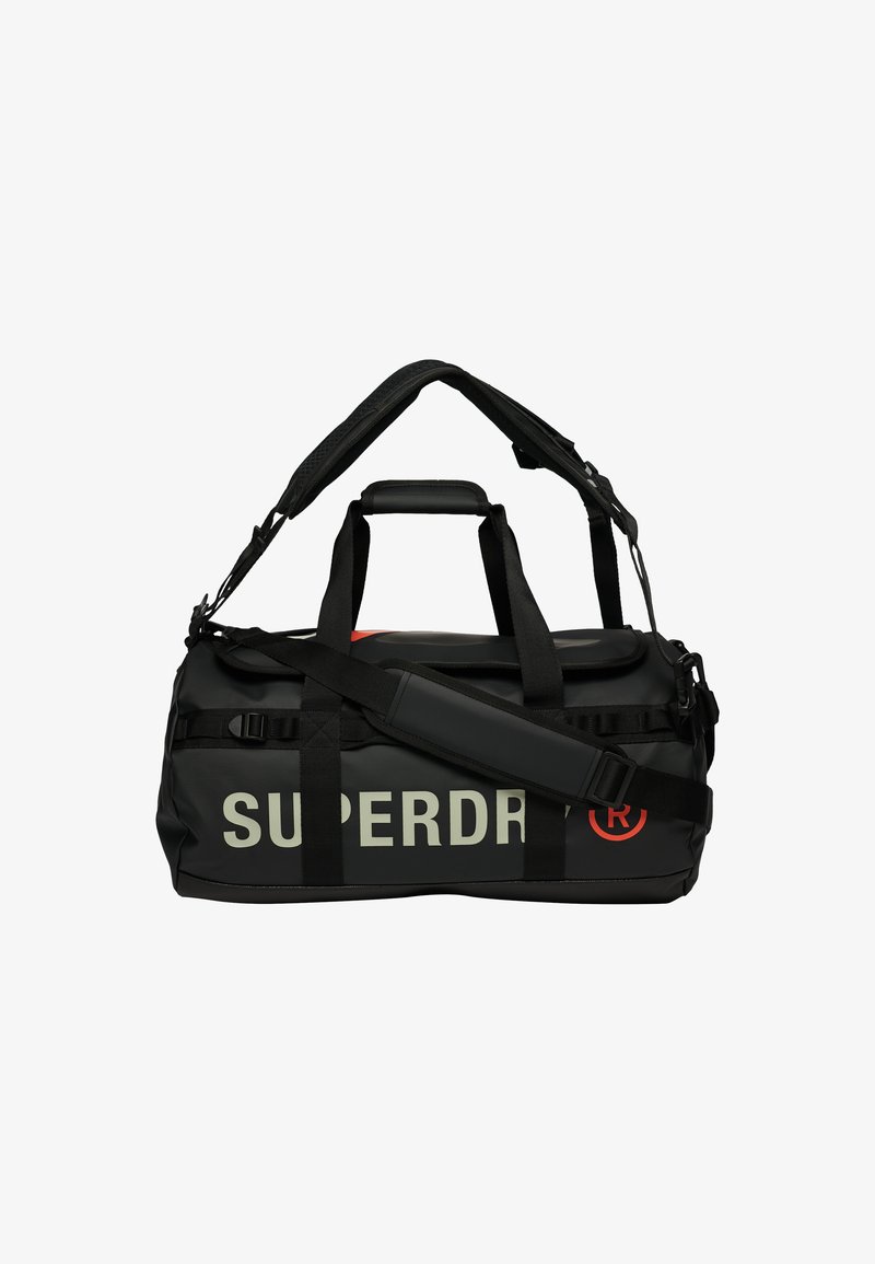 Superdry & Co TARP BARREL - Borsa da viaggio - black