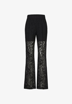 19V69 Italia, 19V69 ITALIA HOSE LILLIANA LACE - Stoffhose - black