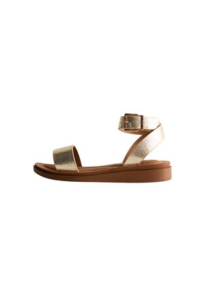 OPEN TOE  - Sandalias tobilleras - gold
