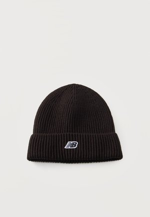 New Balance, WINTER WATCHMAN PATCH UNISEX - Плетена шапка - black