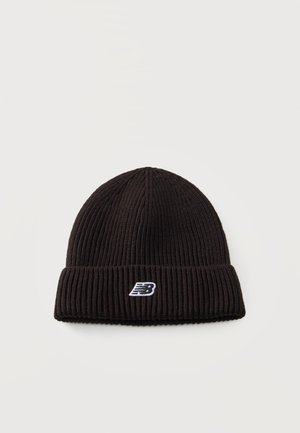 New Balance, WINTER WATCHMAN PATCH UNISEX - Плетена шапка - black