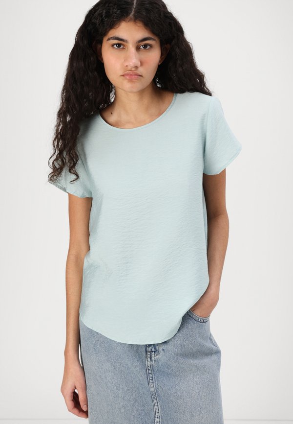 ONLAYA LIFE O NECK - Blouse - gray mist3