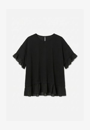 Vero Moda Curve, TOP VMCALVA TOP - Blouse - black
