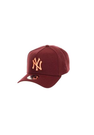 New Era NEW YORK YANKEES MLB WORLD SERIES 1999 SIDEPATCH 9FORTY A-FRAME SNAPBACK - Cap - weinrot