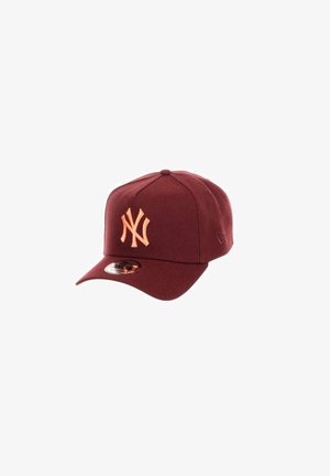 New Era NEW YORK YANKEES MLB WORLD SERIES 1999 SIDEPATCH 9FORTY A-FRAME SNAPBACK - Cap - weinrot