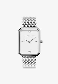 Sélectionné, silver coloured white
