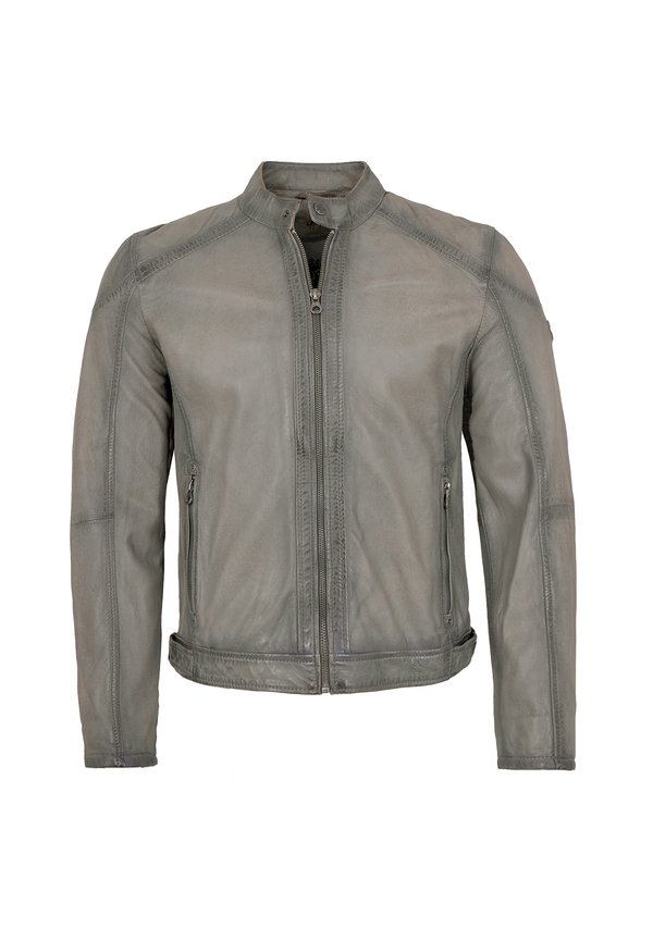 GMDUUK - Lederjacke - grau