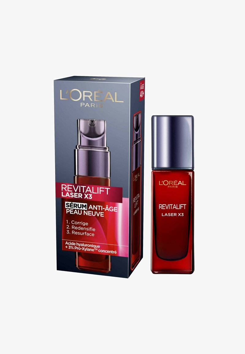 L'Oréal Paris SÉRUM PEAU NEUVE À L'ACIDE GLYCOLIQUE REVITALIFT LASER - Démaquillant - transparent